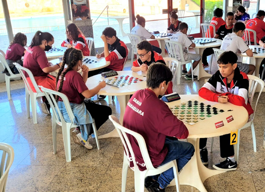 Jogo de Damas Grande Café